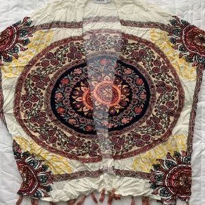 Tru Cloth kimono one size.